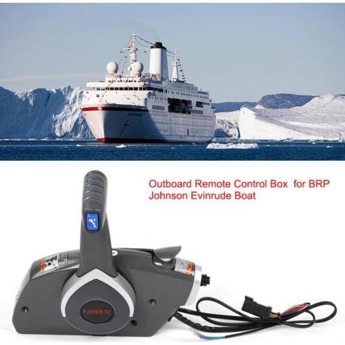 Outboard Side Remote Control Box Throttle/Shift for BRP Johnson Evinrude Boat 5006180 New