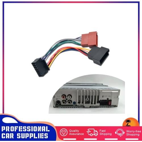 ISO Wiring Harness Connector Adaptor For SONY 16 Pin Car Stereo Radio Lead loom