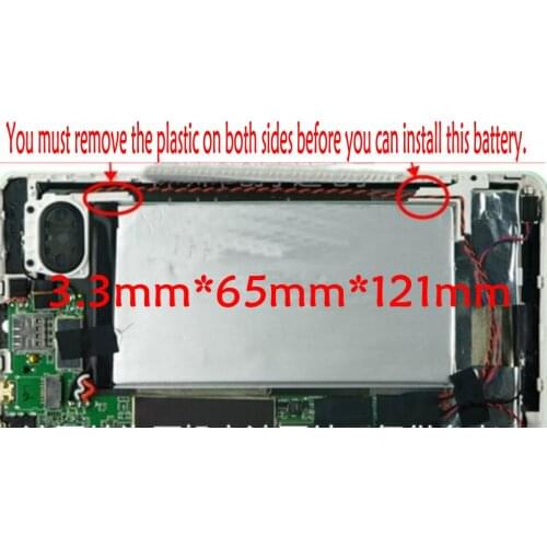 Original size replace battery for Teclast Tpad P70 3G eight core P70 4G tablet pc replace battery