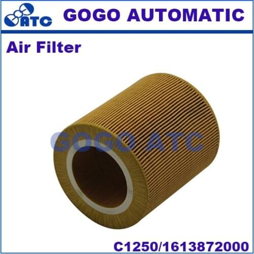 High quality Air filter C1250 1613872000 30HP Screw Air Compressor Air filter cartridge Maintenance Supplies air compressor