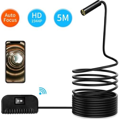 200w Wireless Endoscope Camera WiFi HD Waterproof Camera for Android,iOS Smartphone and Tablet Endoscopio for Cars Endoskop