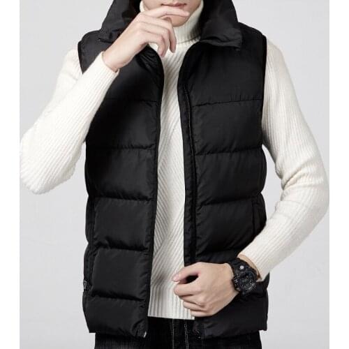 Men Vests 2021 Nea Arrival Mens Casual Camouflage Stitching Vest Fashion Mens Large Size Korean Heated Vest Jacket