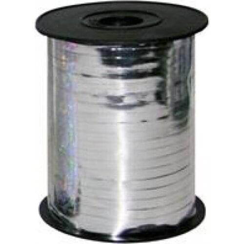 1 pcs Silver (Gray) balloon İpi Silver Shiny Raffia 8Mm x 200M Balloon And Ornament Rabant party material