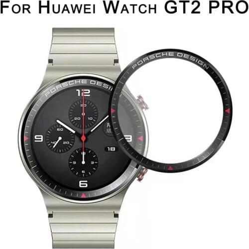 2PC 3D Easy-To-Install Anti-Dirty Anti-Peep Surface Full-Covering Protective Film Membrane Suitable For Huawei Watch GT2 PRO