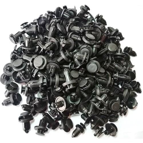 200pcs Plastic Mixed Car Fastener Bumper Clips Retainer Rivet Vehicle Door Panel Fender Liner