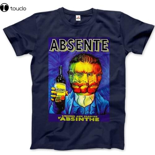 Absente, Vintage Absinthe Liquor Advertisement With Van Gogh T-Shirt Tee Shirt