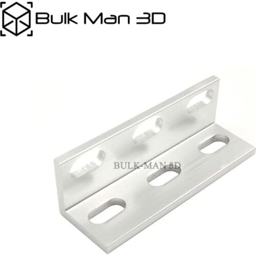 CNC Aluminium Triple Universal L bracket for Wood CNC Router Machine 3D Printer V-slot Linear Rail 50pcs/lot