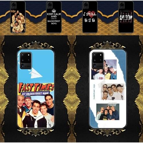 Backstreet Boys Nick Carter Phone case For Samsung Galaxy Note 4 8 9 10 20 S8 S9 S10 S10E S20 Plus UITRA Ultra black art hoesjes
