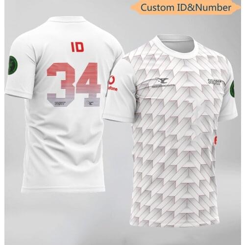 CS:GO Team MOUZ E-sports Player Jersey Uniform Customized ID Fans Game T Shirt For Men Women Clothes Tshirts Custom ID Tee Shirt