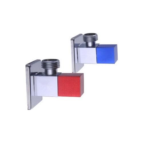 G1/2 Hot & Cold Water Solid Brass Chrome Shower Set Diverter / Angel Valves / Water Separators Faucet Accessories (UP-0311L)