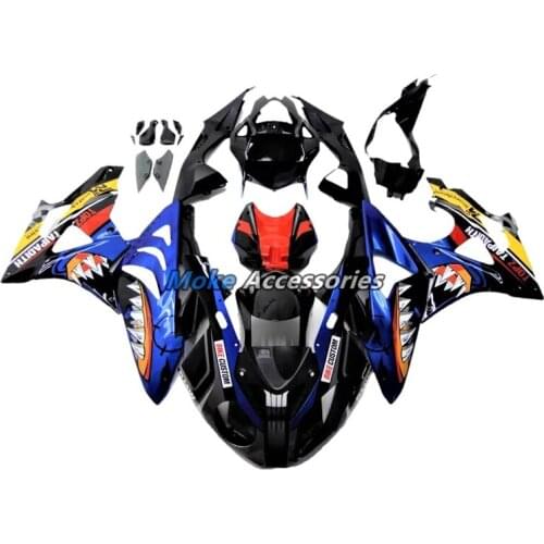 Motorcycle Fairings Kit Fit For S1000rr 2009 2010 2011 2012 2013 2014 Bodywork Set Blue Black yellw Shark