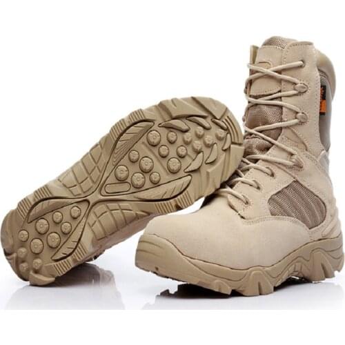 Mr Co Winter Autumn Men Military Boots Quality Special Force Tactical Desert Combat Ankle Boats Army Work Shoes Leather Snow PU