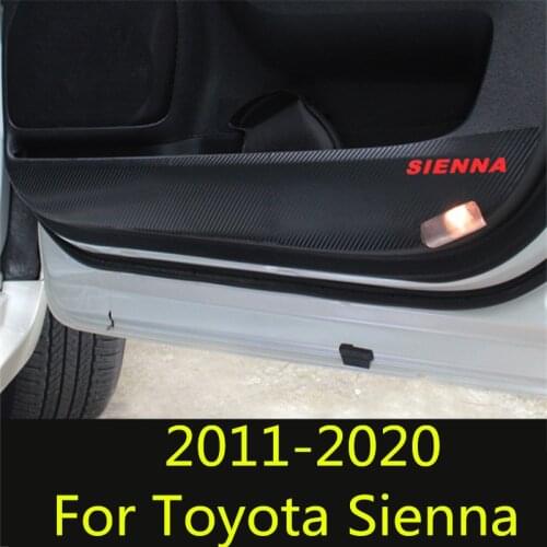 For Toyota Sienna 2011-2020 Car Door Protective Film Bowl Stickers Protection Body Decoration Door Handle Stickers Decals