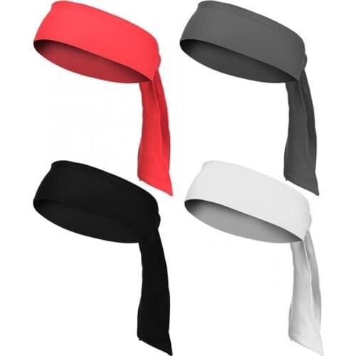 Nylon Sports Yoga Hair Band Sweatband Headband Basketball Tennis Badminton Running Fast-drying Headband Sweat Absorber Hair Band