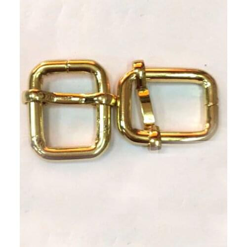 Strap adjuster strap slider 1/2 inch (12.5mm) Shiny Gold