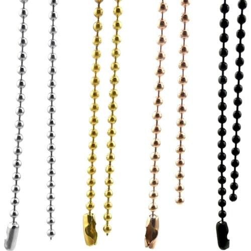 Ball chain 14-24 inch 36cm,41cm,46cm,51cm,56cm,61cm can be choose stainless steel ball chain