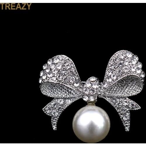 Skysuk Brooches Bow On Clothes