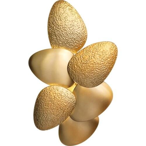 Modern Creative Wall Lamps Designer Villa Hotel Home Decoration Lighting Fixtures Gold Luxury Polished Steel LED Wall Sconce