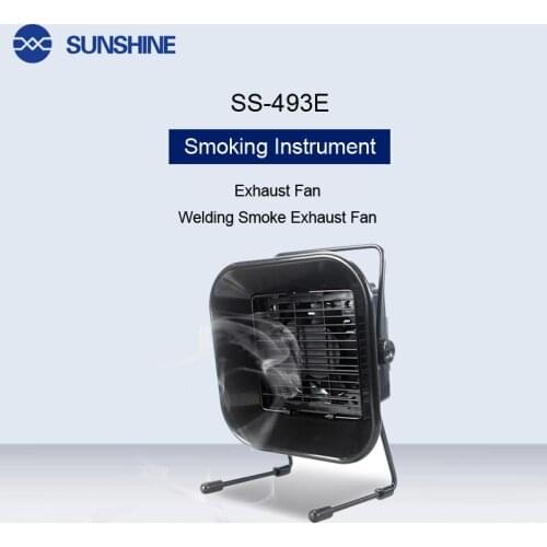 SS-493E Soldering Smoke Absorber Welding Smoking Instrument For Laboratory Home Smoking Filtering Purifying Fume Extractor