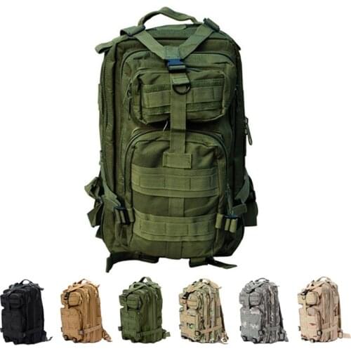 Outdoor Military Tactical Backpack Molle Nylon 30L Waterproof Backpack Bag Sports Camping Hiking Travel Fishing Hunting Bags