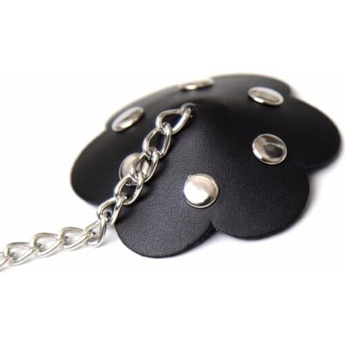 Women Reusable Nipple Cover Self Adhesive Pasties Chain Breast Tape Sexy Nipple Stickers Petals Bra Accessories