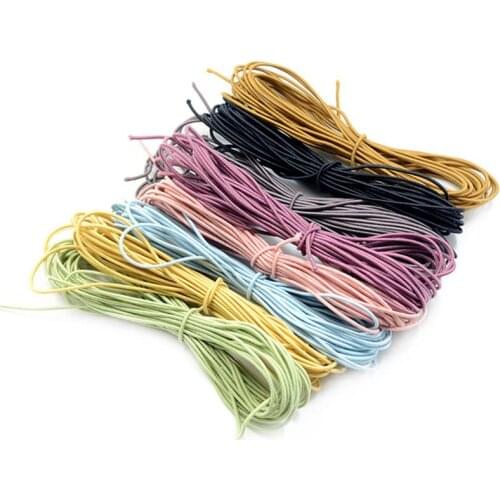1pc Creative 14.6ft Elastic String DIY Candy Colors Elastic Band Elastic Rope For Hair DIY Head Rope Accessories For Women Girls