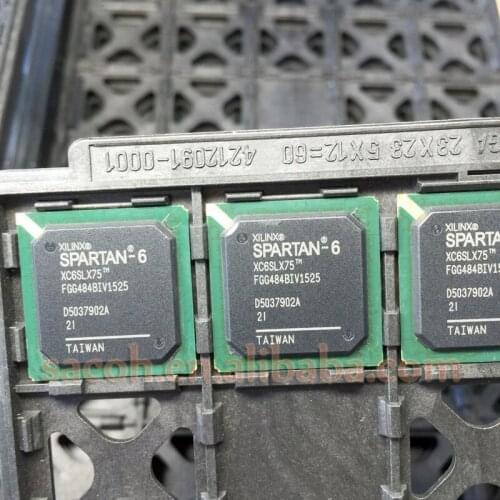 1PCS New OriginaI XC6SLX75-2FGG484I or XC6SLX75-2FGG484C or XC6SLX75-3FGG484I XC6SLX75-3FGG484C BGA484 FPGA Spartan-6 LX Family