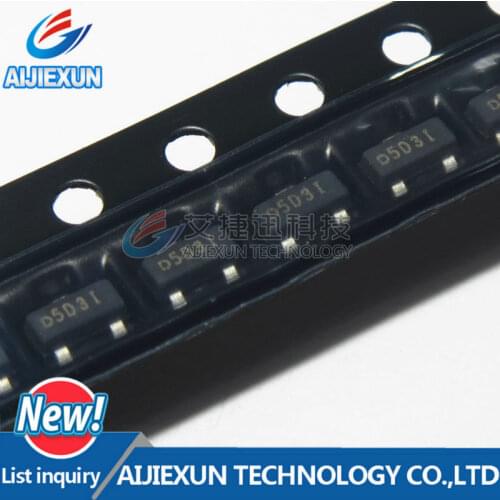 10Pcs SI2325DS-T1-E3 print D5 SOT-23 P-Channel 150-V (D-S) MOSFET in stock 100% New and original