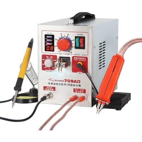 220V 3.2KW 709AD Battery Spot Welder with HB-70B Welder pen for 18650 Spot Welding Machine
