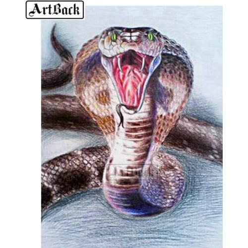 New arrival full square drill 5d diy diamond painting eyes snake crafts 3D diamond embroidery animal home decoration painting