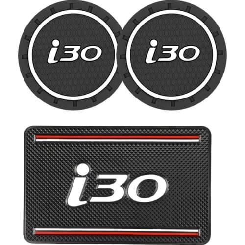 Car Logo Anti Slip Mat Phone Holder Non-Slip Mat Non Slip Pad for Hyundai i30 Accessories