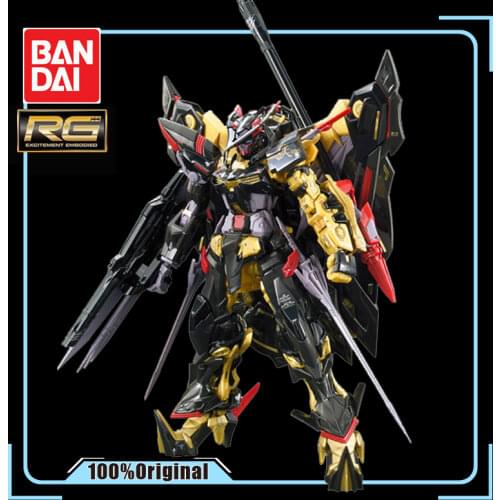 BANDAI RG 1/144 MBF-P01-Re2 GUNDAM ASTRAY GOLD FRAME AMATSU Action Figure Model Modification