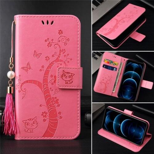 Flip Phone Case For Samsung Galaxy A71 A51 A70 A50 A20E A21S A31 A40 A10S M51 M31S M11 Tassel Lanyard Fashion Leather Back Cover