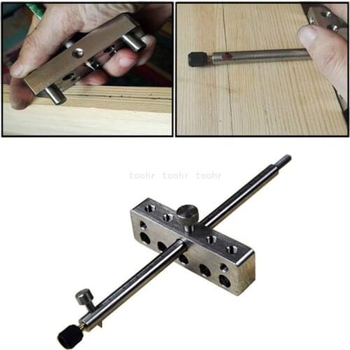 150mm woodworking tools,European double-headed scribe blade, double-headed dash wooden scribe-line woodworking crossed-out tool