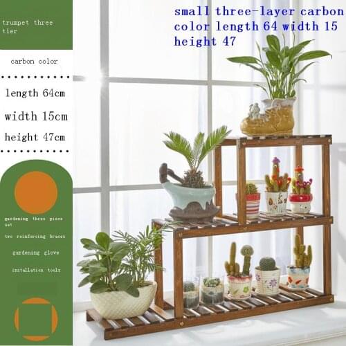 Repisa Para Wooden Shelves For Indoor Plant Soporte Plantas Interior Stojak Na Kwiaty Dekoration Balcony Shelf Flower Stand