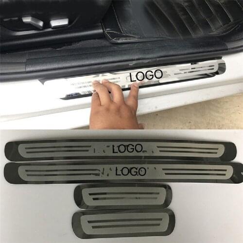For Opel Vauxhall Insignia 2009-2015 Ultra-thin Door Sill Scuff Plate Trim Welcome Pedal Cover Sticker Car Accessories