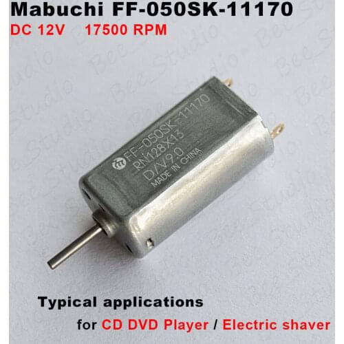 3 pcs Mabuchi FF-050SK-11170 Motor DC 9V 12V 17500RPM High Speed For Car AV CD Player ss
