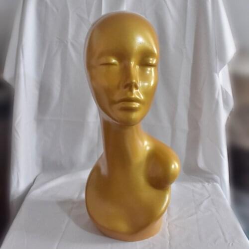 Head Mannequin Stand Female Mannequin Head For Wigs /Hat Displaying Cosmetology Manikin Head Model For Wig