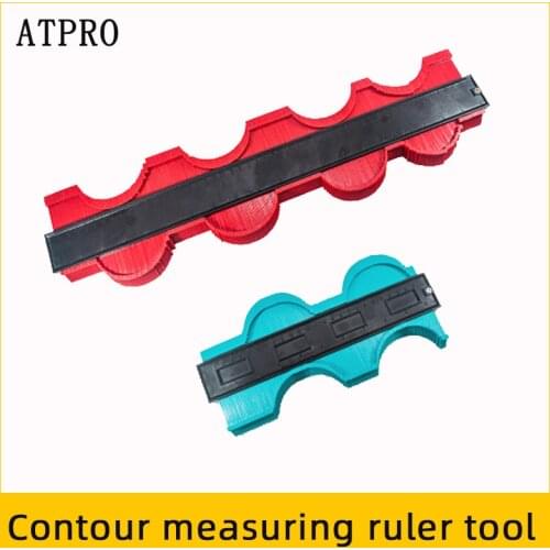 Car Dent Measurement Tool Car Body Repair Scale Ruler Panel Beating Frame Profile Gauge Arc Measuring Instrument Contour Meter