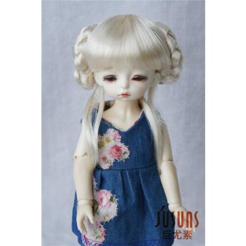 JD059 YOSD MSD SD Wigs 1/6 1/4 1/3 Hair.3-4 6-7inch 7-8inch 8-9inch Wigs For BJD Dolls Lovely Synthetic Fiber Doll Braided Wigs