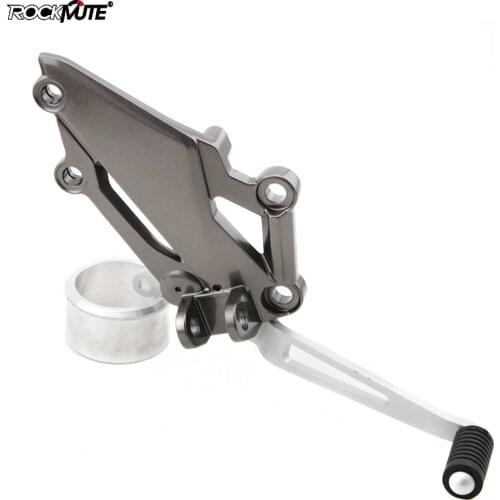 Front Righ Footrest Brake Lever Pedal For KAWASAKI NINJA 300/250/R Z250 Z300 EX250 EX300 13-18 Motorcycle Foot Peg Mount Bracket