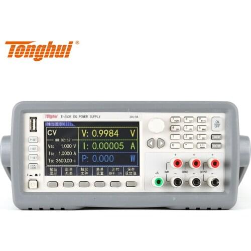 Tonghui high precision programmable linear DC power supply TH6501/6502/6503/6511/6512/6513