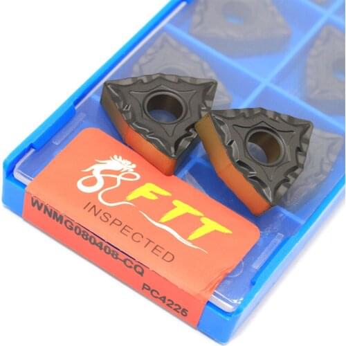 WNMG080408 CQ PC4225 herramientas de corte de torno CNC de alta calidad herramientas de torneado externo insertos de carburo par