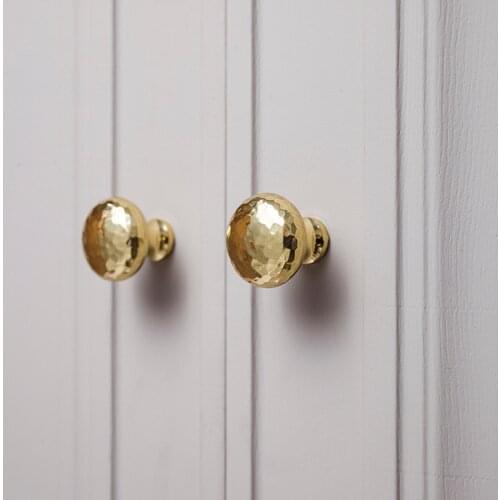 1Pc Nordic Brass Handle Diamond Shaped Cabinet Door Drawer Knob Handles Dresser Pull DIY Golden Furniture Knob