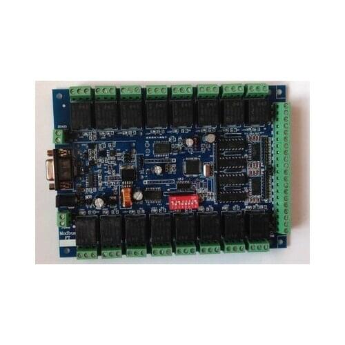 16-channel switch input 16-channel relay output control module multi-channel controller serial relay module
