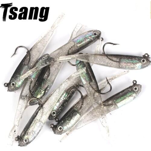 5pcs Fishing Lures Artificial Silicone Bait Fake Soft Lure Crankbaits Fishing Shad Wobbler Carp Sea Fishing Accessories рыбалка