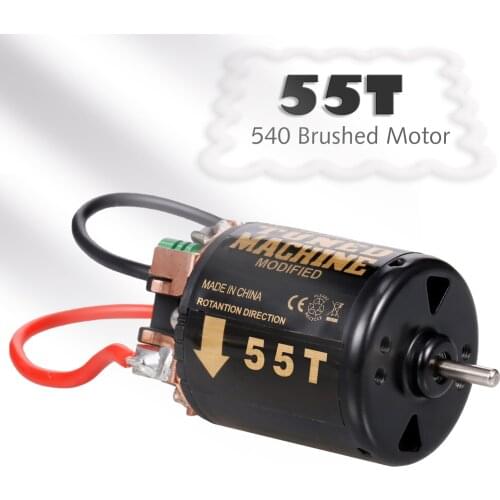 540 Brushed Motor RC Crawler Motor 35T/45T/55T 3-Slot for 1/10 RC Crawler Car Axial SCX10 AXI03007 90046 TRAXXAS TRX4