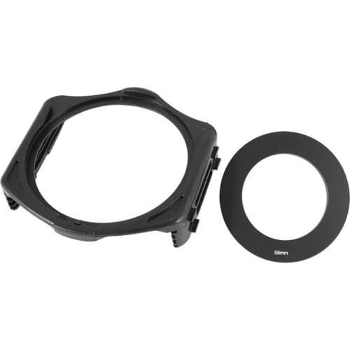 58mm Adapter Ring + 3-Slot Filter Holder for Cokin P Series Camera