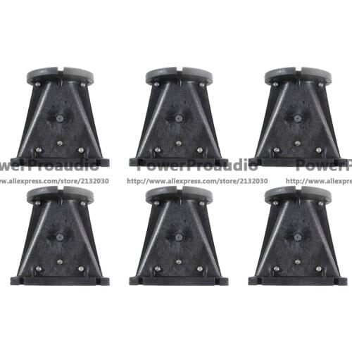 6pcs Tweeter Line Array Speaker Accessories Horn Wave Guide Throat for DJ Home Theater Professional Mixer Audio Devices