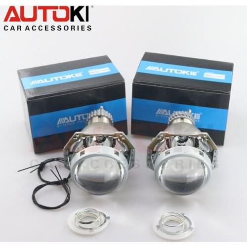 Autoki 2017 Update Autoki high bright G5 hid bi-xenon projector lens light for D2S H4 headlight
